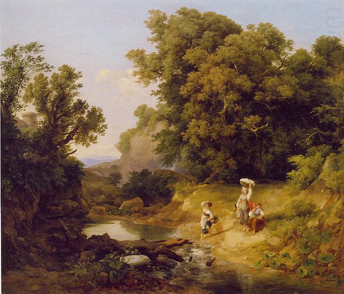 Karoly Marko the Elder Ideale Landschaft china oil painting image